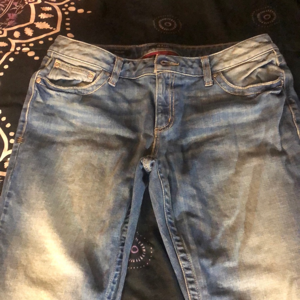 Stone washed boot but Jeans